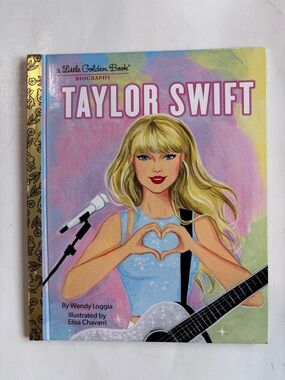 Taylor Swift Little Golden Book Biography Kids Hardcover Illustrated